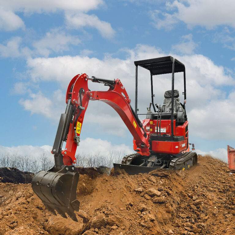 crawler mini excavator